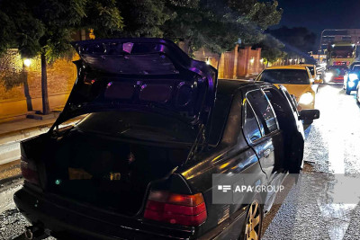 Aeroport yolunda 5 avtomobil toqquşub