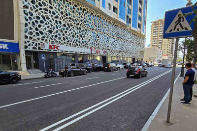 Bakıda velosiped zolaqlarının şəbəkəsi genişlənir