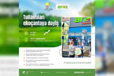 Xətaidə “Tullantıları ekoçantaya dəyiş” aksiyası keçiriləcək