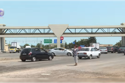 8 Noyabr prospektində yarımdairə ləğv edilir