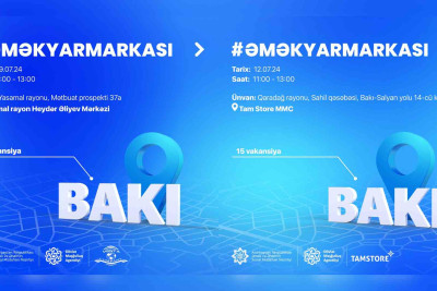 Bakının 2 rayonunda əmək yarmarkaları keçiriləcək