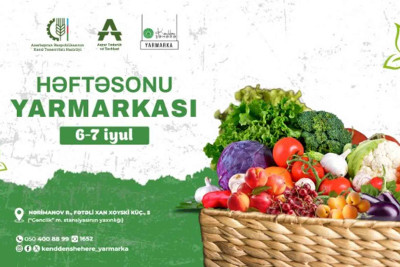 Bakıda “Kənddən Şəhərə” yarmarkası keçiriləcək