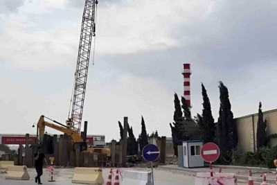 8 Noyabr prospektində yeraltı tunel inşa olunur - VİDEO