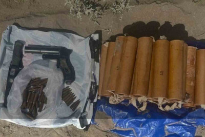 Şüvəlanda çimərlikdə silah aşkar olunub