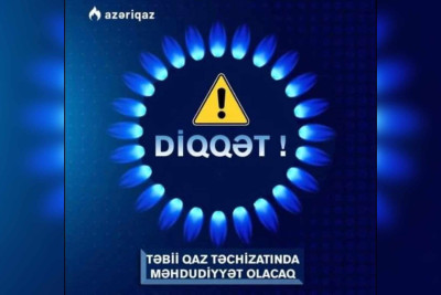 Nərimanov rayonundakı küçələrin birində qaz olmayacaq