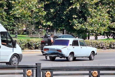 “AzDrama”nın yanında avtoqəza olub