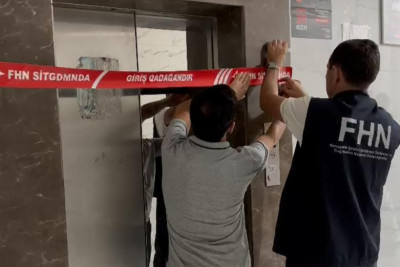 Xətaidə yaşayış binasının liftinin istismarı dayandırılıb