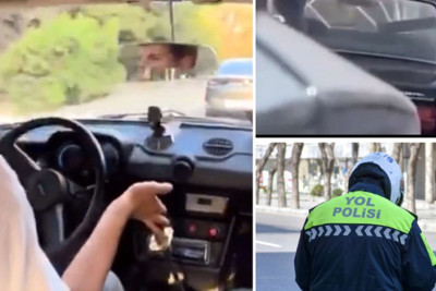 Xətai rayonunda “avtoşluq” edən sürücü saxlanılıb - VİDEO