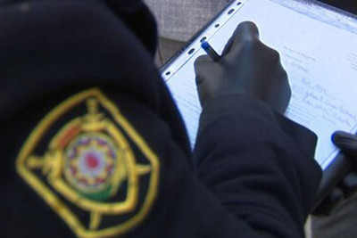 Qaradağda yük avtomobili cərimələnib