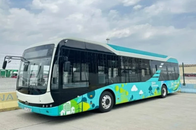 Bakıya elektrikli avtobuslar gətirilib