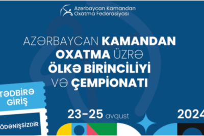 Bakıda kamandan oxatma üzrə Azərbaycan çempionatı keçiriləcək