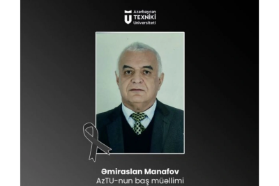 AzTU-nun baş müəllimi vəfat edib