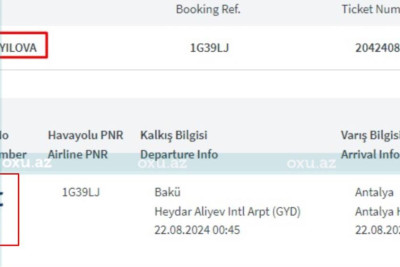 Bakıdan Antalyaya uçuş təxirə salındı