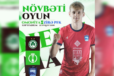 "Zirə" "Omoniya" səfərində böyük hesabla məğlub olub 6:0