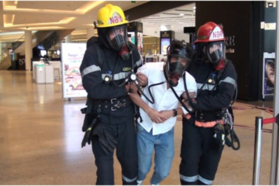 “Ganjlik Mall”da FHN təlim keçirib