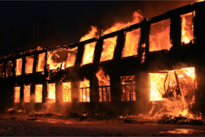 Paytaxtda məktəbdə yanğın olub