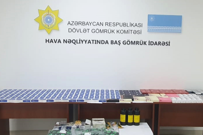 Ölkəyə 780 dərman, 1200 siqaret keçirən şəxs saxlanılıb