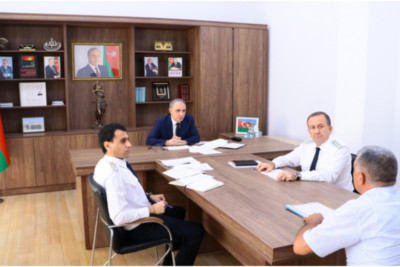 Baş prokuror Kamran Əliyev vətəndaşlarla görüş keçirib