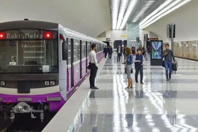 Bakı metropolitenindən istifadə edənlərin sayı artıb