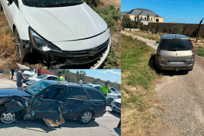Ümid qəsəbəsində ard-arda 2 qəza baş verib: ölən var