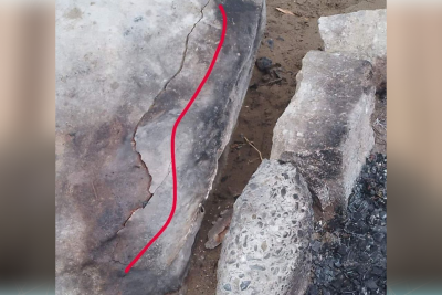 Tarixi Buzovna qayaları məhv olunur