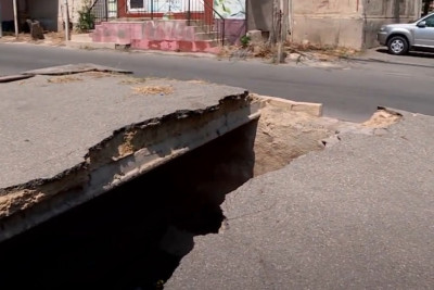 Bakıda yanğınsöndürmə hovuzu aylardır təhlükə saçır