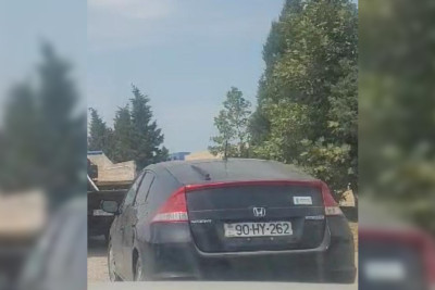 Narkotik təsiri altında avtomobil idarə edən sürücü Salyanda salxanılıb