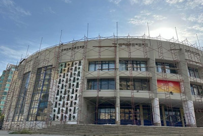 Bakı Sirkində təmir işləri aparılır