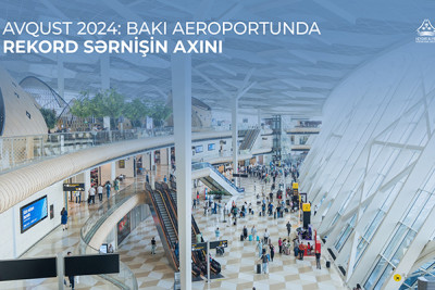 Bakı hava limanında rekord göstərici olub
