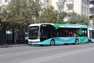 COP29 çərçivəsində Bakıda yüzlərlə elektrik avtobusu işləyəcək