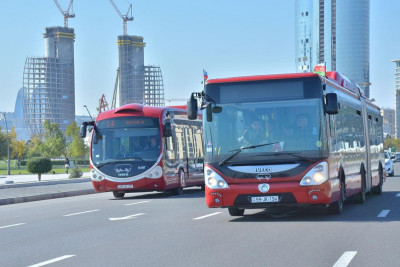 Sabahdan Bakıda bir sıra avtobusların hərəkət sxemi dəyişdiriləcək