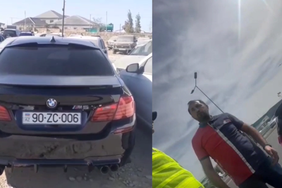 Bakıda narkotik təsiri altında avtomobil idarə edən sürücü saxlanılıb