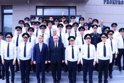 Nərimanov rayon prokurorluğunun yeni binasının açılışı olub