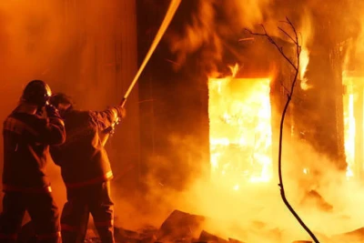 Abşeronda yanğın olub