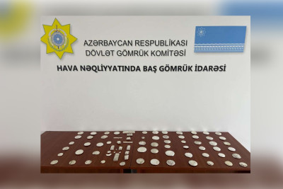 Bakı aeroportunda qanunsuz gümüş aşkarlanıb