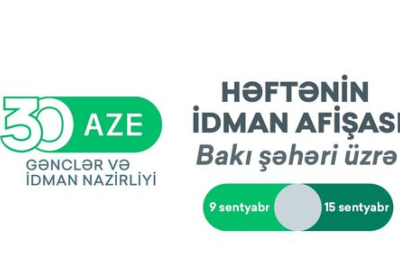 Bakı şəhəri üzrə həftənin idman afişası