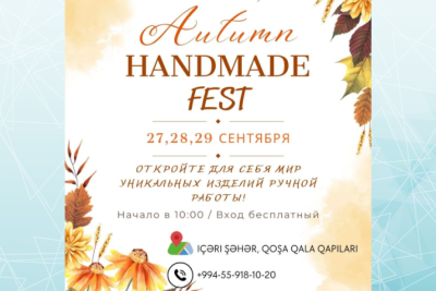 Bakıda “Handmade” festivalı baş tutacaq