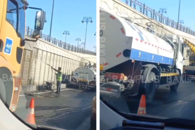 AAYDA Yasamalda ağır tıxaca səbəb oldu - VİDEO