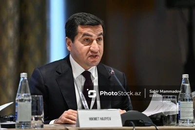 Hikmət Hacıyev diplomatik korpusla Kəlbəcərdə