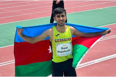 Paris-2024: Səid Nəcəfzadə qızıl medal qazandı