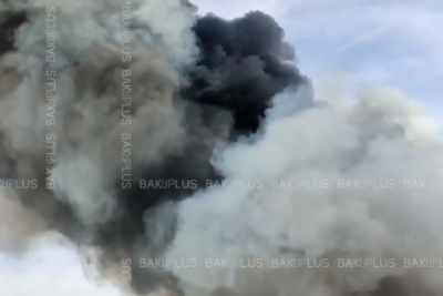 Bakıda boya sexində baş verən yanğın söndürülüb - YENİLƏNİB