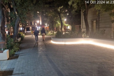 Xaqani parkındakı qanun pozuntusu aradan qaldırıldı - FOTO