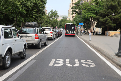 Avtobus zolağından taksilər də istifadə edəcək?