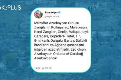 Vətən Müharibəsi xronikası: 27-ci gün