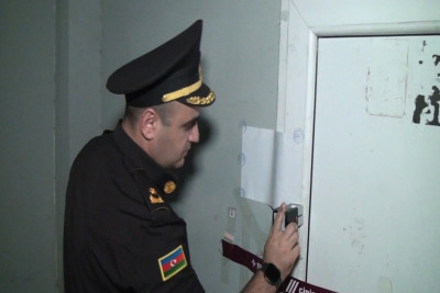 Bakıda yanğın təhlükəli obyektin fəaliyyəti dayandırıldı - VİDEO