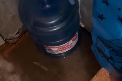 Leysan yağış Bakıda vətəndaşın evinə dolub - VİDEO