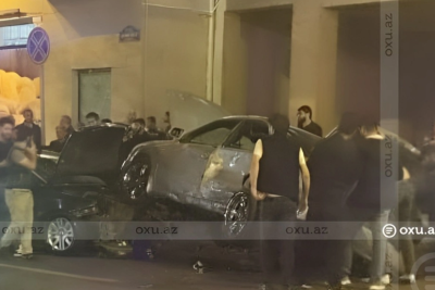 Bakıda ağır yol qəzası baş verib