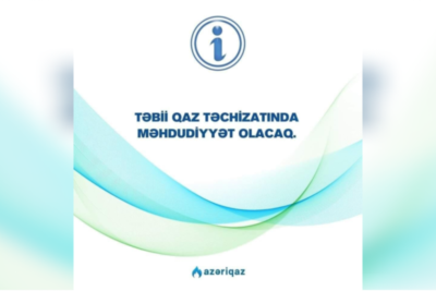 Bakının bir rayonunda qaz olmayacaq