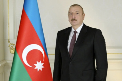Prezident İlham Əliyev Cəbrayıl şəhərində inşa olunan yaşayış kompleksinin açılışında iştirak edib