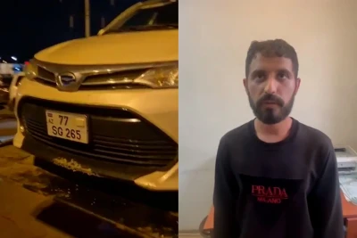 Müşfiqabadda polisə tabesizlik göstərən sürücü həbs olunub